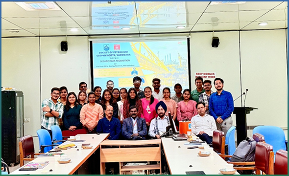 Seismic Data Acquisition & LFPS Data Acquisition for final-year M.Sc. Geology students of MSU, Vadodara